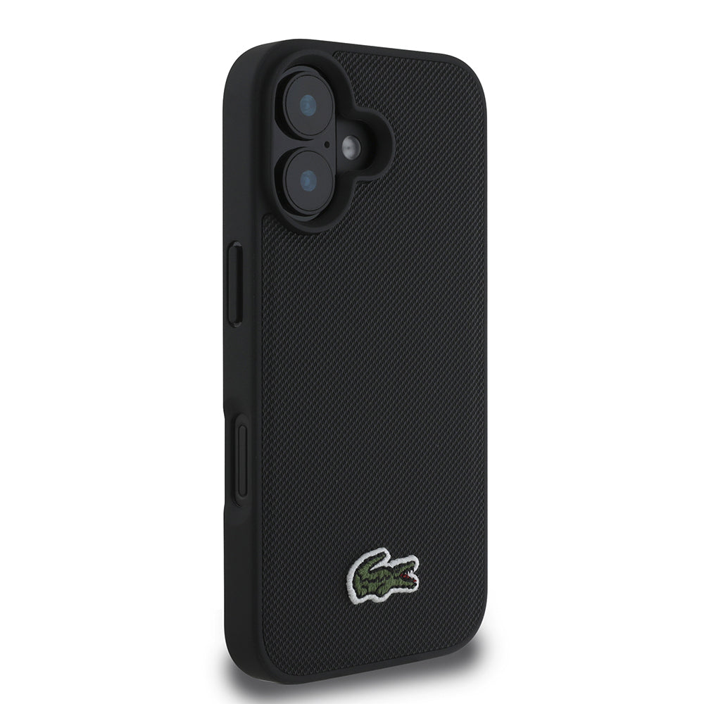 iPhone 16 Kılıf Lacoste Orjinal Lisanslı PU Pike Desenli Arka Yüzey İkonik Timsah Dokuma Logolu Kılıf + Type-C Kablo 1.5m iPhone 16 Kılıf Lacoste Orjinal Lisanslı PU Pike Desenli Arka Yüzey İkonik Timsah Dokuma Logolu Kılıf + Type-C Kablo 1.5m